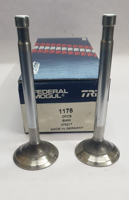 2X EXHAUST VALVE 1178 TRW 11340026509 FOR BMW SHORT CONE R26 R27 R50/2 R50US R60