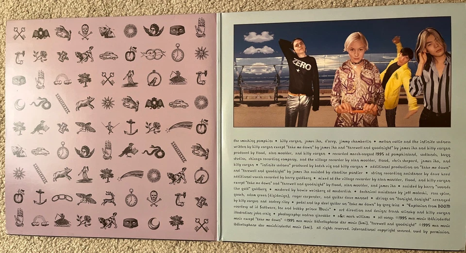 The Smashing Pumpkins - Mellon Collie And The Infinite Sadness NM 3 x Vinyl LP - Image 3 of 4