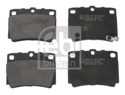Febi Bilstein 170625 brake pad set, disc brake for Mitsubishi