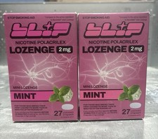 Blip Mint Nicotine Stop Smoking Cessation Lozenge 2mg - 2 BOX Lot 5/2025 date