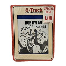 Bob Dylan - Planet Waves - 8 Track Tape Sealed 1974 - Asylum ET 81003 - Folk