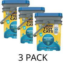 Purina Tidy Cats Instant Action Clumping Cat Litter Floral 3 Pack