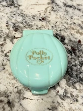 VTG Polly Pocket 1989 Polly’s Beach House Bluebird Toys Case Only