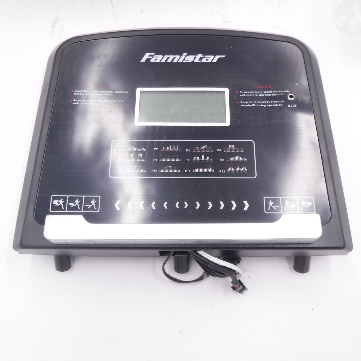 Famistar M7 Plus Treadmill Replacement Display W/ Aux Plug, 2-1/2