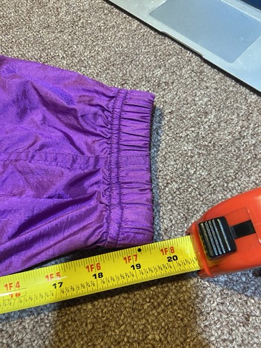 Vintage 1990s Umbro Black Purple And Pink Full Zip Windbreaker - Picture 9 of 14