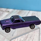 ORIGINAL Hot Wheels Redline Purple 1967 U.S. Custom Fleetside US