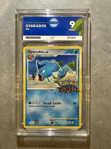 Pokemon Gyarados Rumble Promo 6/16 ACE 9 2009 Mint