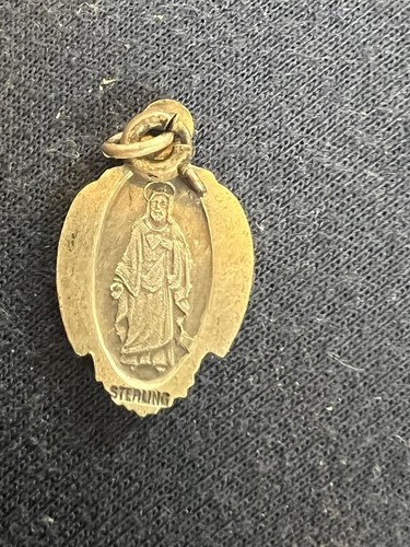 Precioso colgante religioso de ley de la Segunda Guerra Mundial águila de oración católica (D2025D) - Imagen 3 de 3