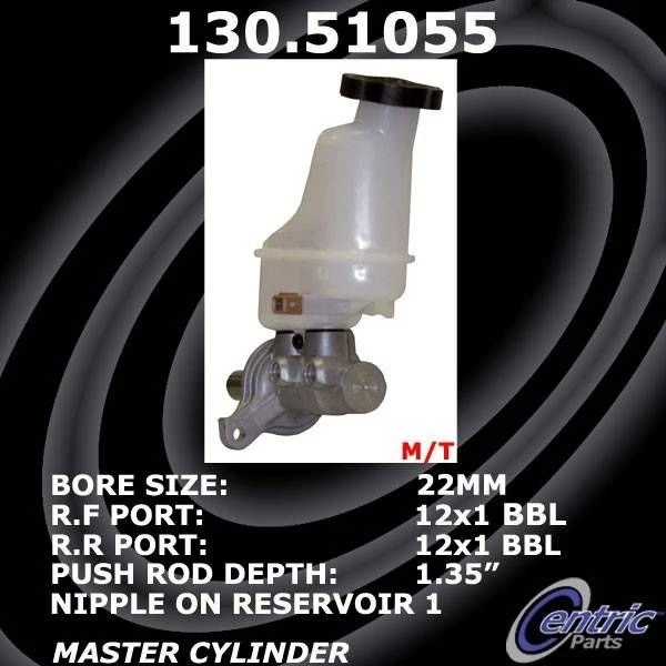 For Hyundai Santa Fe 2010-2012 Centric Premium Brake Master Cylinder Foto 2 de 2