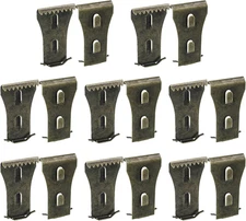 8Pack Brick Wall Clips No Drill Wall Brick Hanger Hooks for Pictures Lights