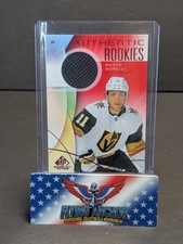 2024-25 Upper Deck Sp Game Used Authentic Rookies Mason Morelli #212 Red Jersey