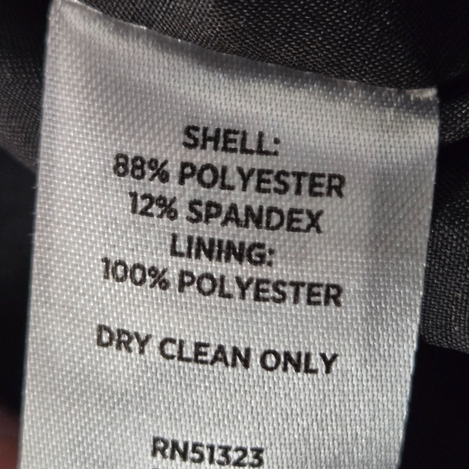 HALOGEN Single Button Blazer Jacket Solid Black C… - image 5