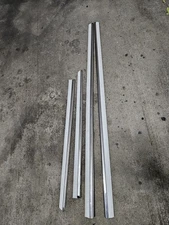 Mopar Chrysler 08-10 300C 300 LX SRT8 Body Side Door Belt Molding Set 1DX17TZZAC