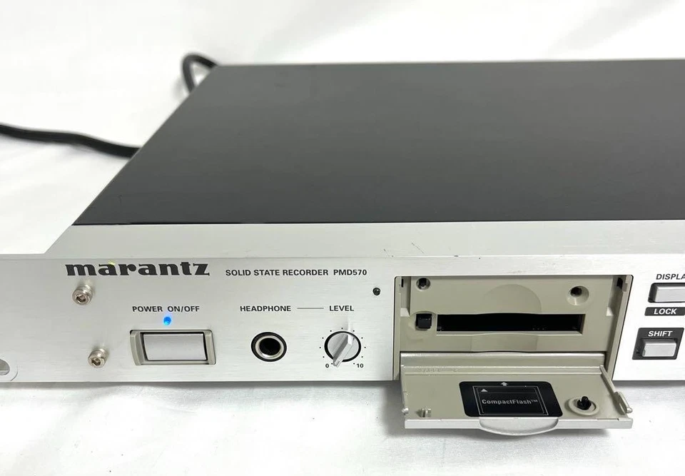 Marantz PMD570 Professional Solid State Audio Recorder RackMount Japan - Image 3 of 4