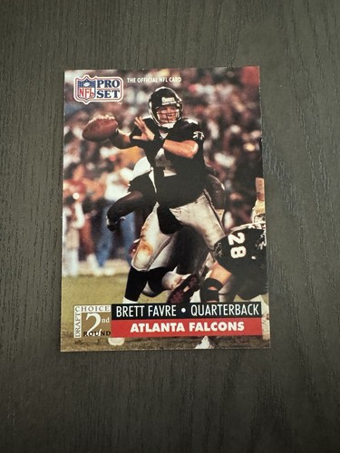 1991 Pro Set 2nd Round Draft Choice #762 BRETT FAVRE Football Card ROOKIE RC HOF - Picture 11 of 12