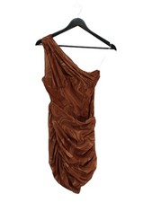 House Of CB London Bodycon Mini Dress S in Brown