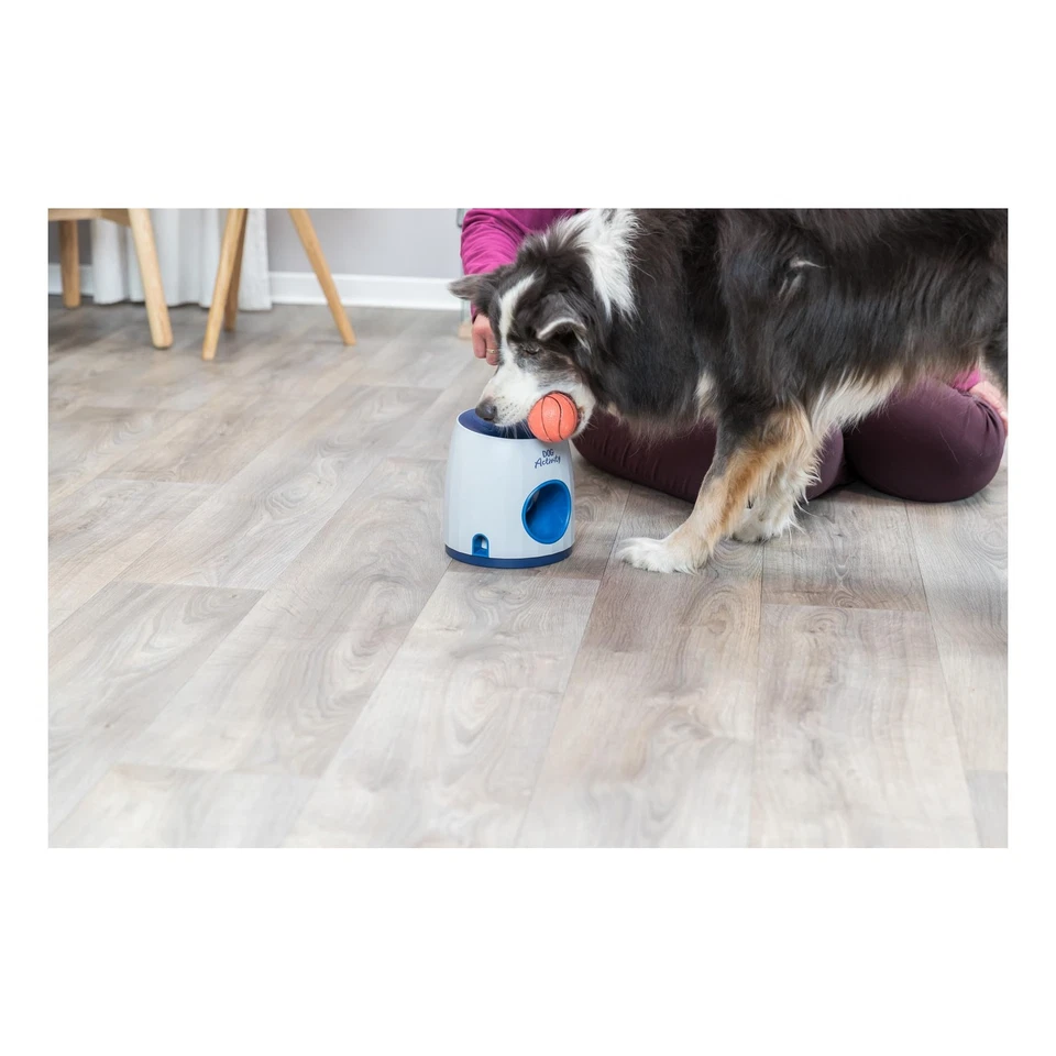 Juguete enriquecedor para perros TRIXIE Ball & Treat, rompecabezas avanzado nivel 3 para perros, interactúa... Foto 2 de 4