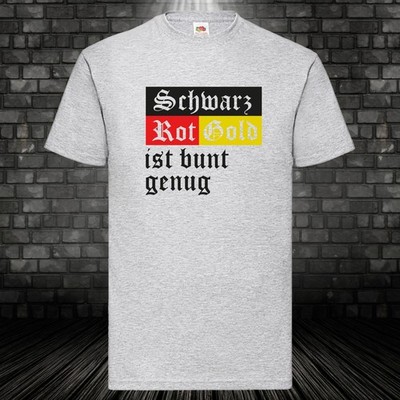 Black Red Gold T-Shirt Heimatliebe Deutschland Shirt Patriot Germany Gift