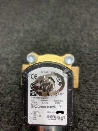 PARKER General Purpose Solenoid Valve 110/120V 50/60Hz 6.9/8.0W - Picture 7 of 7