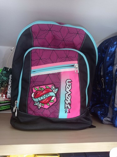 Zaino Seven Advance REBEL Girl spallacci in soft foam, USB PLUG | eBay
