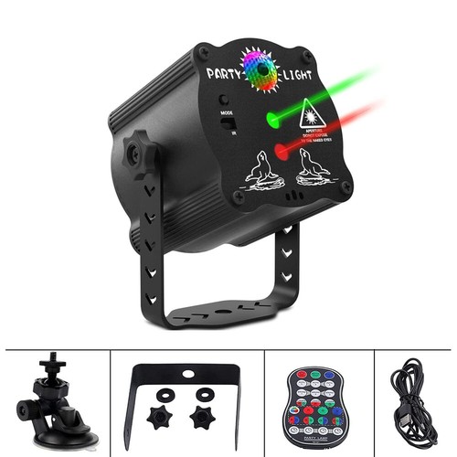 1024Pattern LED Stage Light Laser Projector RGB DJ Disco Party KTV Show Lighting - Picture 11 of 11