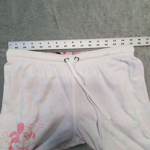 Mickey Mouse Pajama Pants Womens Medium Contrasting Lining Lounge Disney Resort - Picture 7 of 11