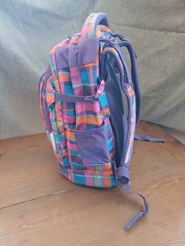 Schulrucksack Rucksack mit Federtasche von Satch lila orange - Bild 10 von 24
