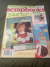SCRAPBOOKS ETC. Mag Dec 2011 244 Ideas, Holiday Cheer, Ornaments, more
