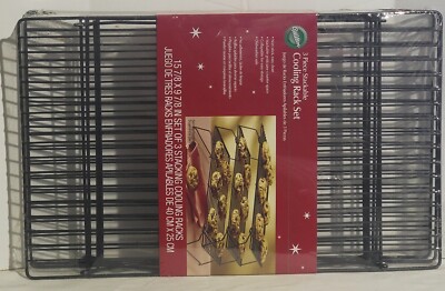 Wilton 3 Piece Stackable Cooling Rack ~ BRAND NEW