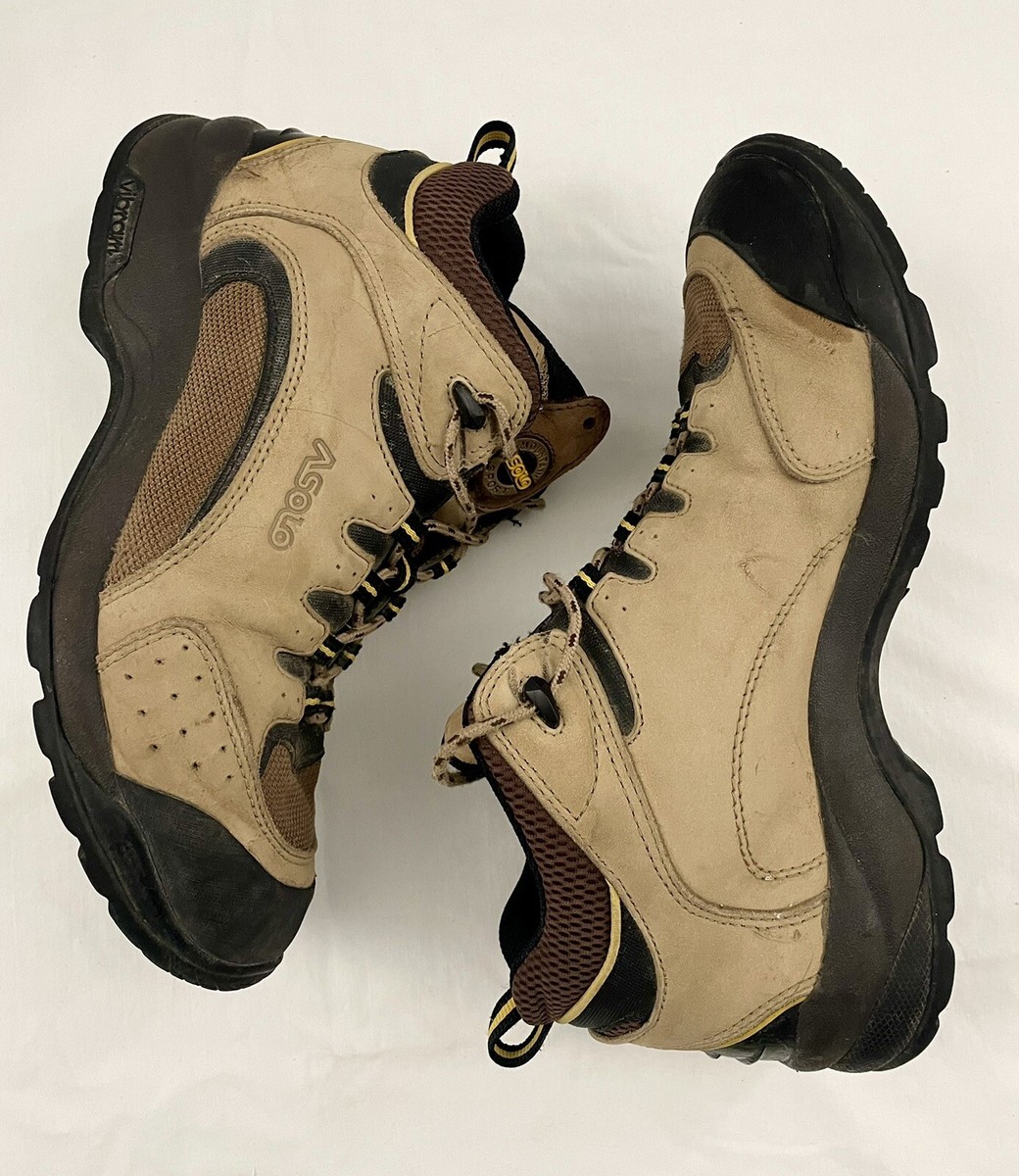 Asolo Hiking Shoes Mens 9 Quasar Brown Tan Leather Lace Up  display picture 3