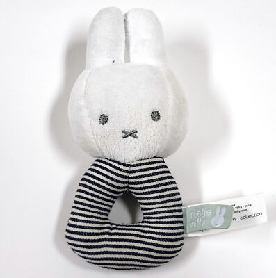 Tiamo Miffy Hase Plüschspielzeug   Weiches Baby Rasselspielzeug   6''