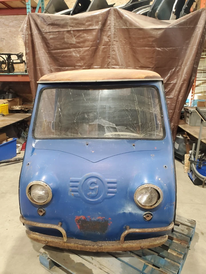 Goggomobil Transporter Van TL-250 1957 microcoche casi completo Foto 3 de 4