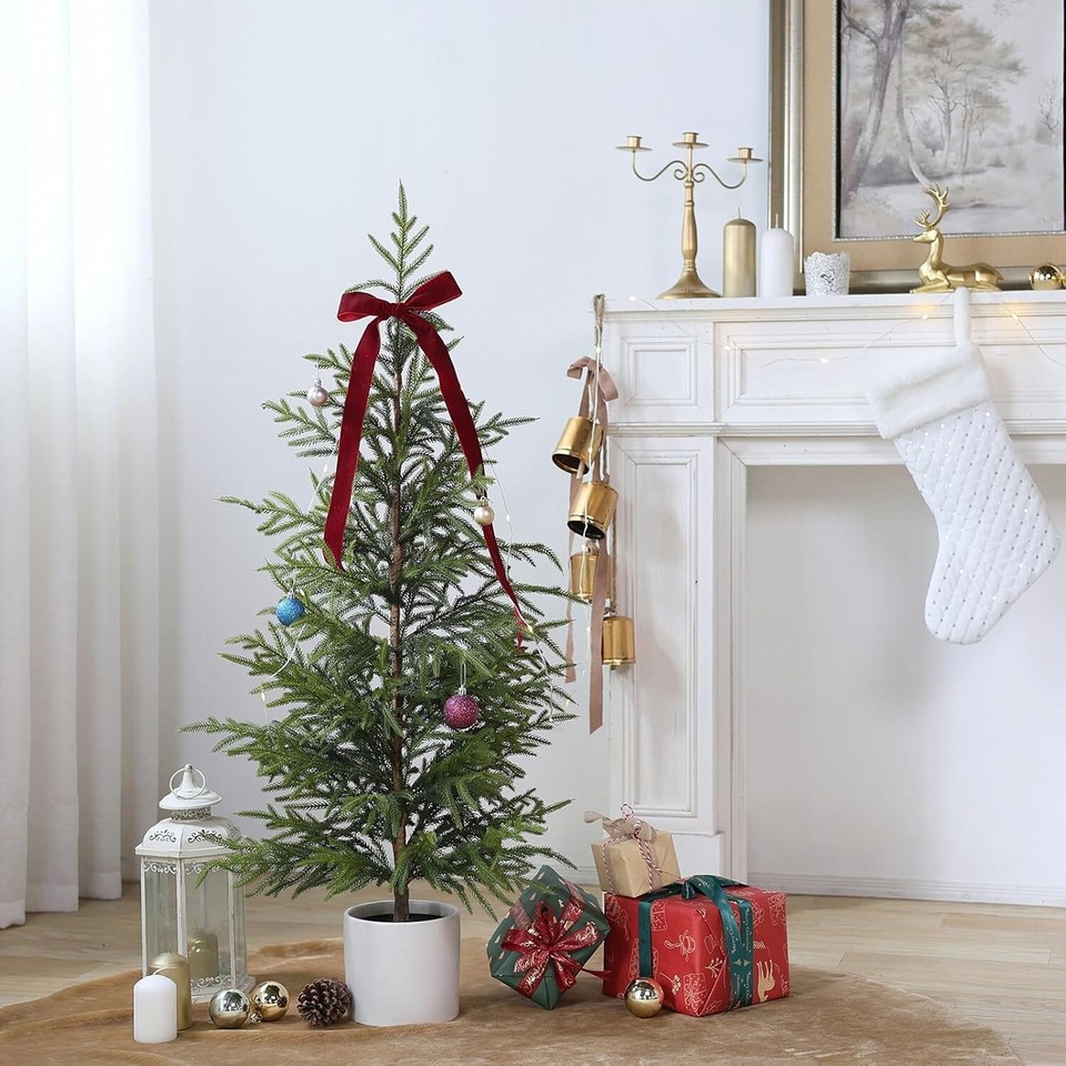 4ft Artificial Christmas Tree for Front Porch Christmas Decoration eBay