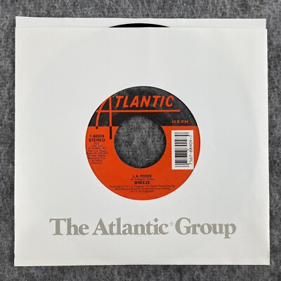 #ad BREEZE L.A. Posse Pull A Fast One 45 Atlantic 7 88909 NEW UNPLAYED HIP HOP $60.00