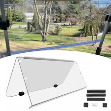 Clear Folding Windshield For 1995-2003 Yamaha...