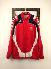Vintage Adidas France Football National Jacket Soccer Track Top Size L