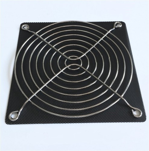 Case 12CM Dust Filter Mesh Horn Net PC Case Cooling Fan Computer Guard Cover - Afbeelding 2 van 12