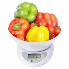 LCD Digital Kitchen Scale Diet Food Balance 5KG 11LBS Electronic Weight battery 