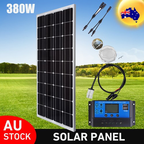 400W 380W Solar Panel 12V Mono 380 Watt Caravan Camping Power Battery Charging - Picture 15 of 17