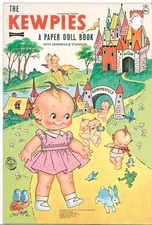 VINTAGE UNCUT 1960S KEWPIE PAPER DOLLS ~ADORABLE HD LASER REPRODUCTION~LO PRIC