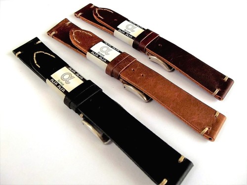 Cinturini Orologio luxe Vera Pelle Italiana Cuoio Vintage vari colori 22 mm  top | eBay