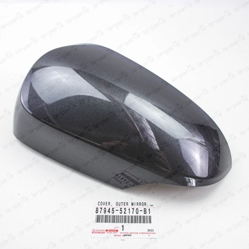New Genuine Toyota 12-19 Prius "C" Driver Mirror Cover 1G3 Gray 87945-52170-B1