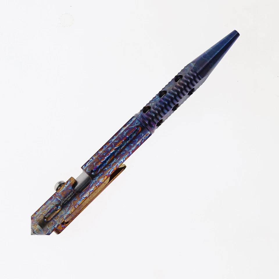 Two Sun Tactical Pen Color Titanium Body Black Ink TwoSun TSPen-19-COL - Image 2 of 3