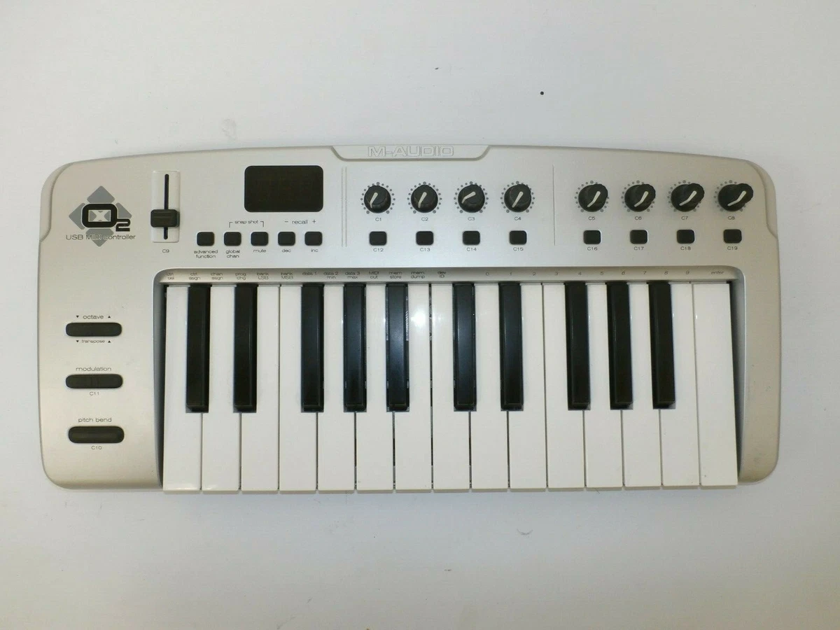 M-Audio O2 Mobile USB MIDI Controller Keyboard w/ USB Cable eBay M-AUDIO O2
