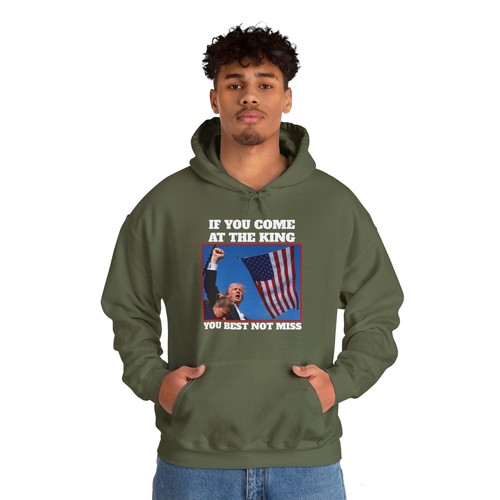 Trump Shot Assassination Attempt Hoodie Sweatshirt - Bild 30 von 74