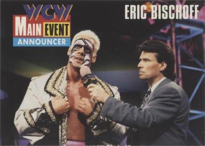 1995 CARDZ WCW Main Event - Eric Bischoff #48 - 1 of 1