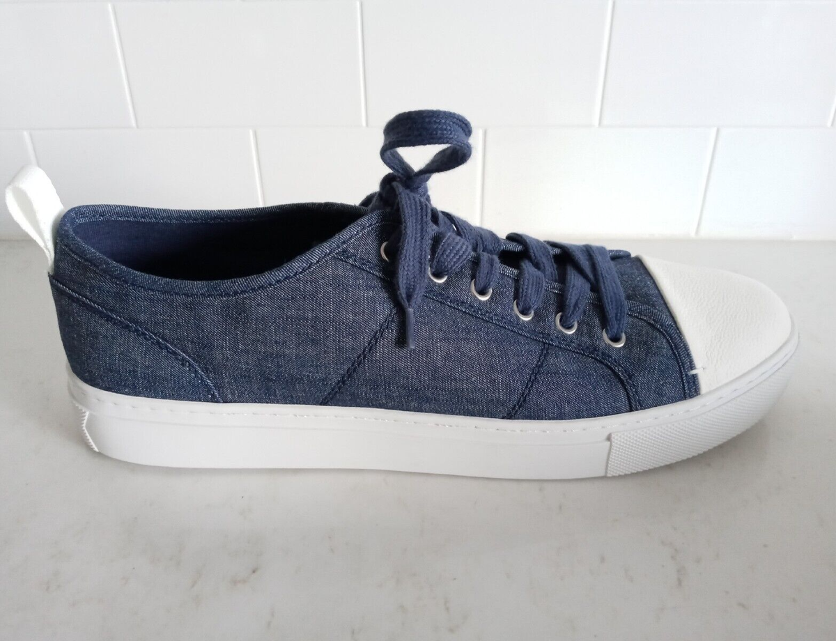 Greats Brooklyn Navy Blue White Mens Designer Streetwear