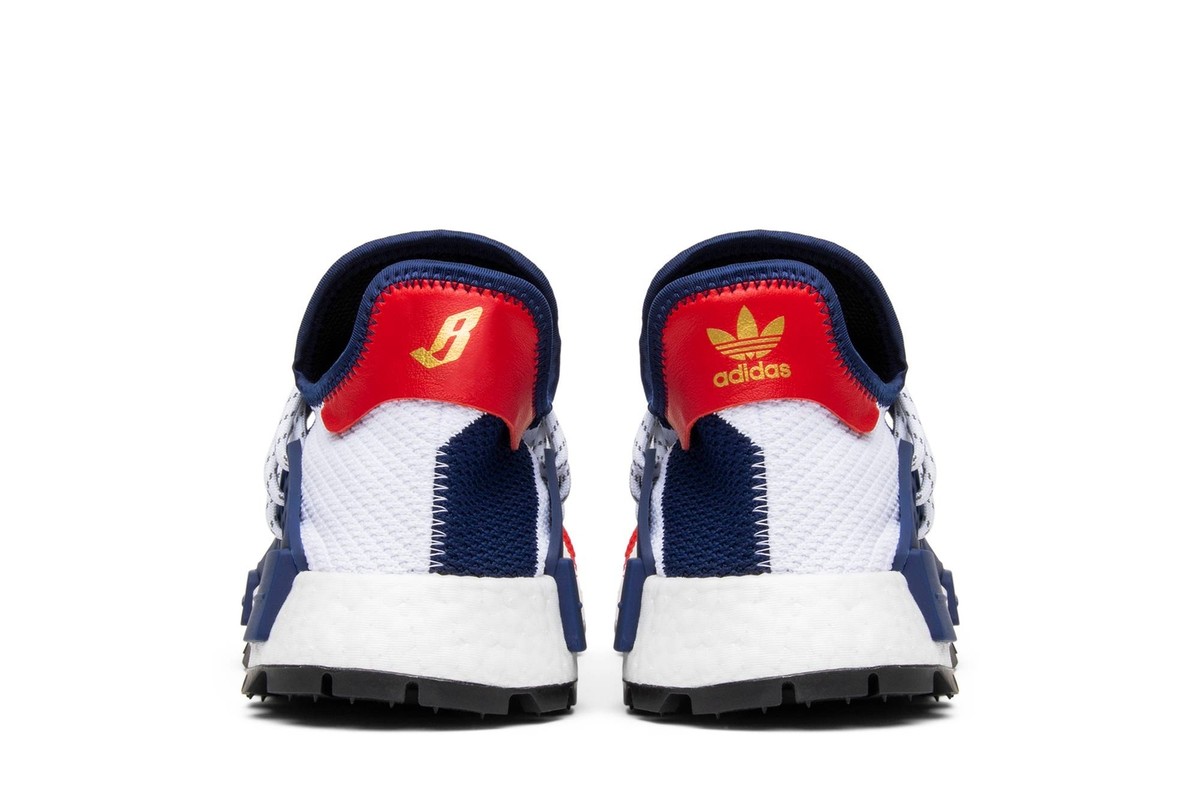 adidas x pharrell williams x billionaire boys club bbc nmd human race scarlet multicolor