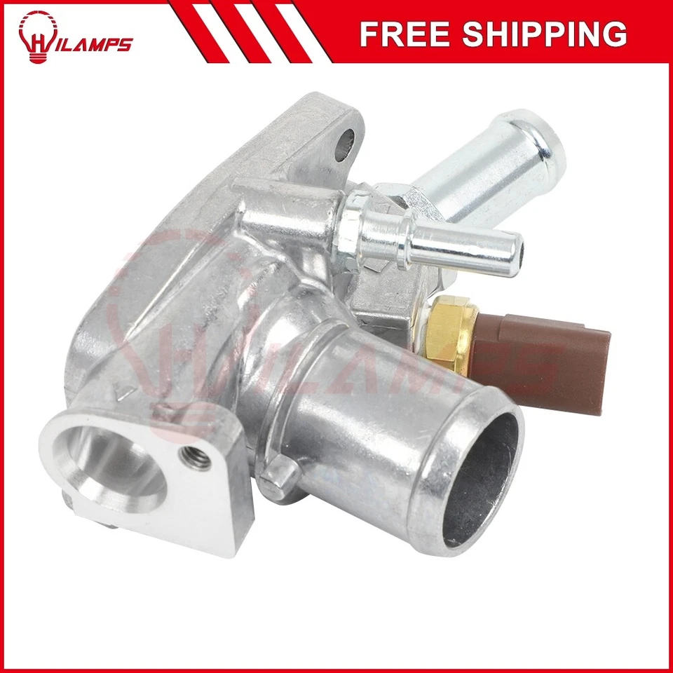 Conjunto de carcaça de termostato para Dodge Dart 2013-2016 Fiat 500L 2014-2017 1.4L l4 - Imagem 2 de 4