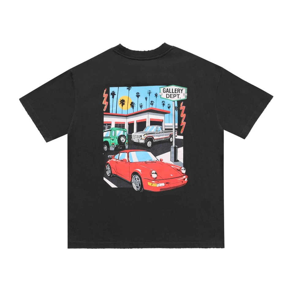 GALLERY DEPT DRIVE THRU WASHED TEE Sサイズ-